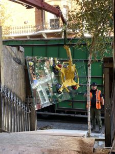 large walk on glass floors