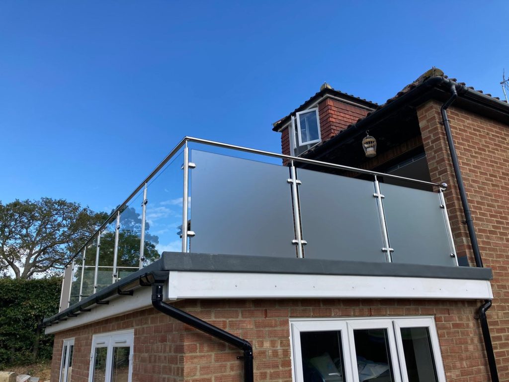 glass balustrade