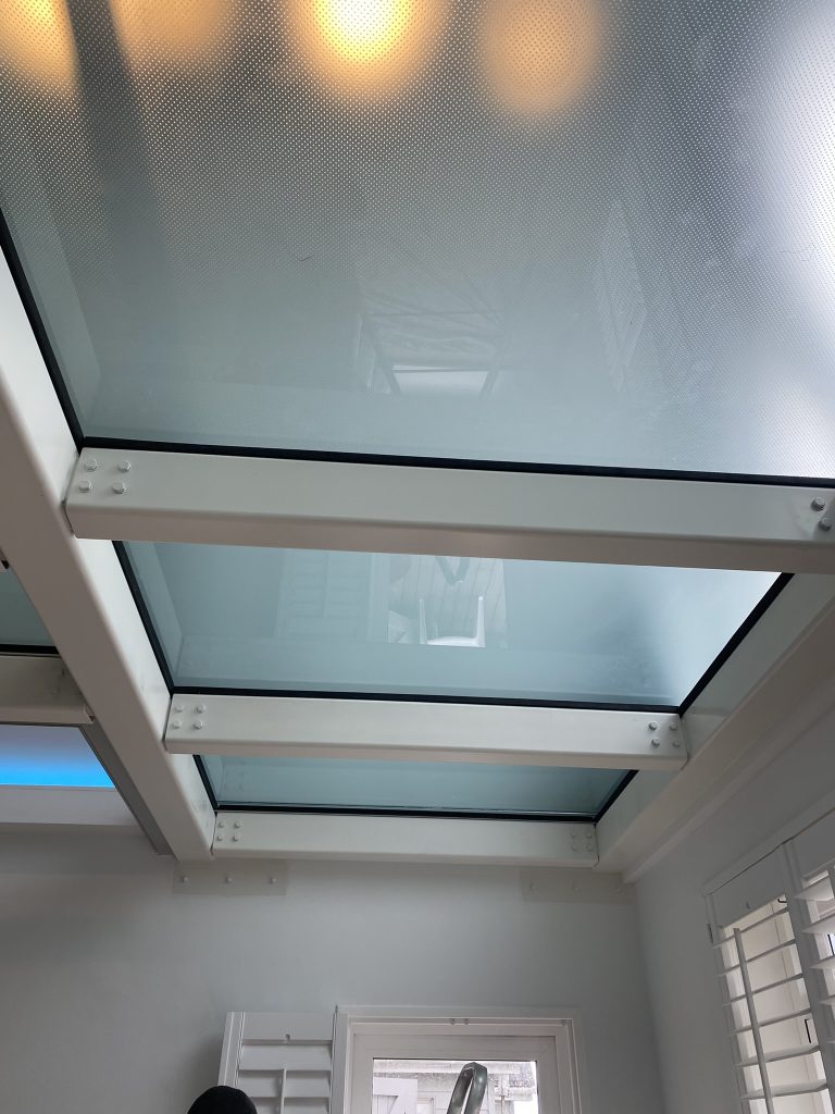 walk on glass floors