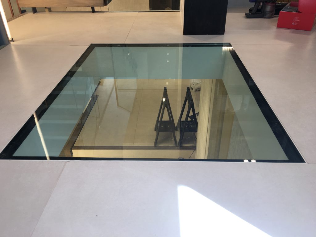 oversized walk on glass floors